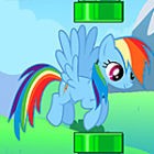 Flappy Rainbow Pony